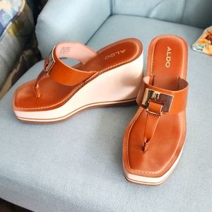 Aldo Flip Flop- Wedge Heel